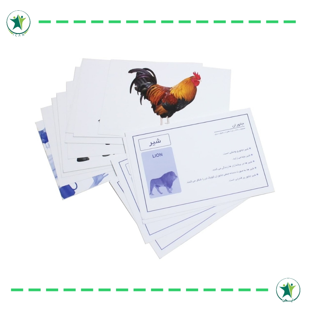 کارت تصویری جانوران
