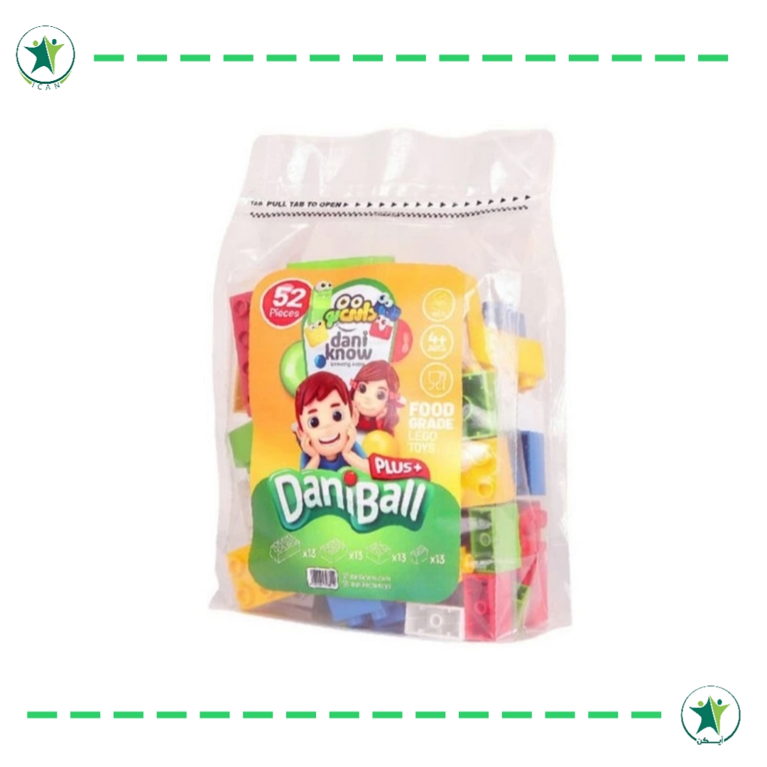 لگو ۵۲ قطعه پلاس دانیبال