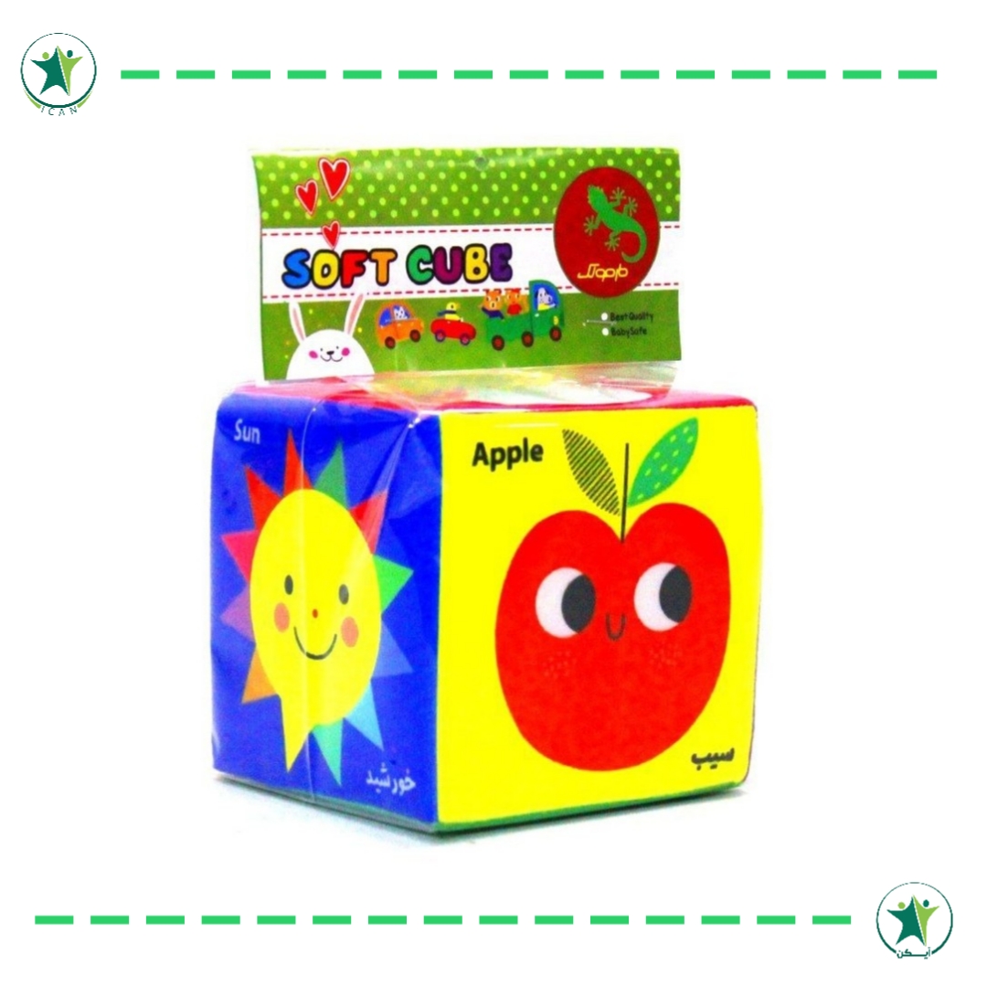 مکعب ابری تکی بزرگ جغجغه ای