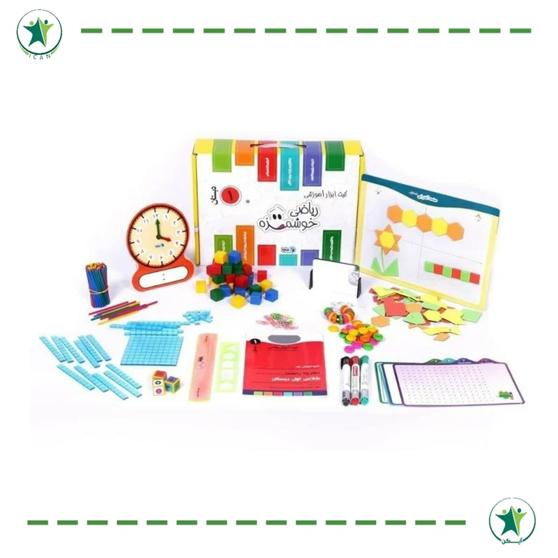 کیت آموزش ریاضی خوشمزه اول دبستان