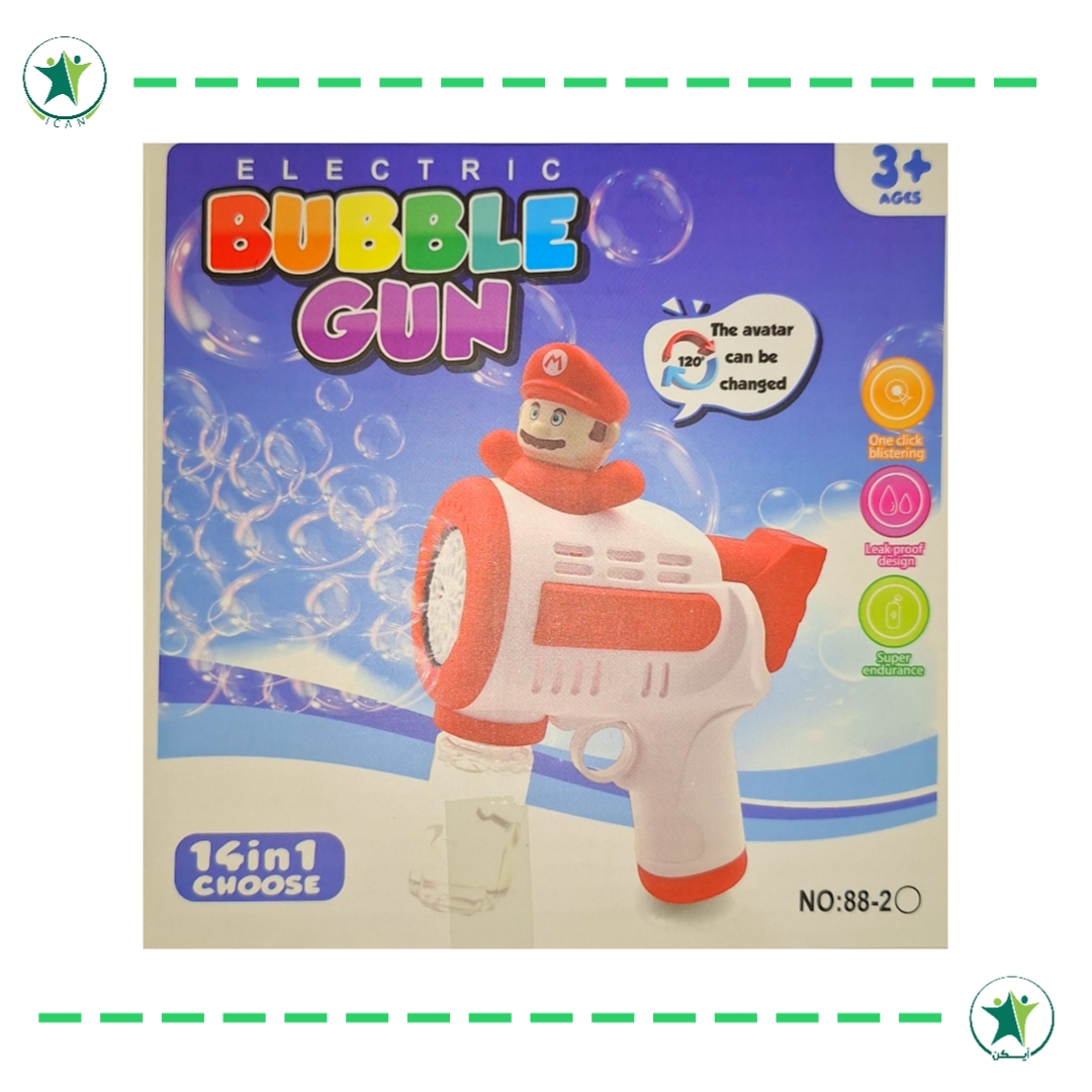 تفنگ حباب ساز سر سیلیکونی