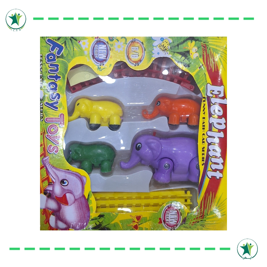 قطار حیوانات کوچک جعبه ای